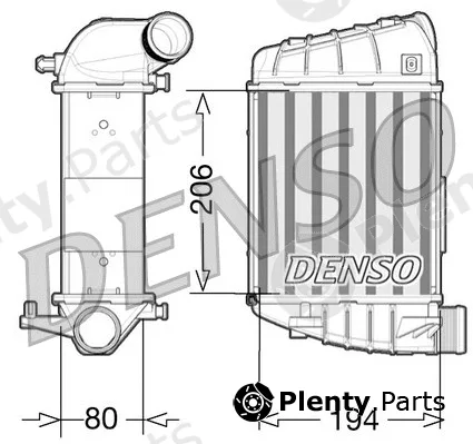 Denso DIT02028 — Charge Air Cooler