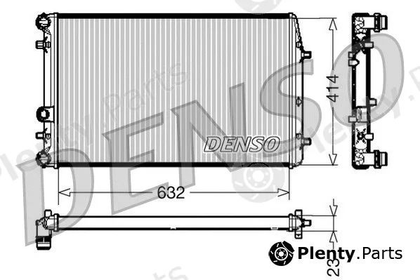 Denso DRM27005 — Radiator, engine cooling