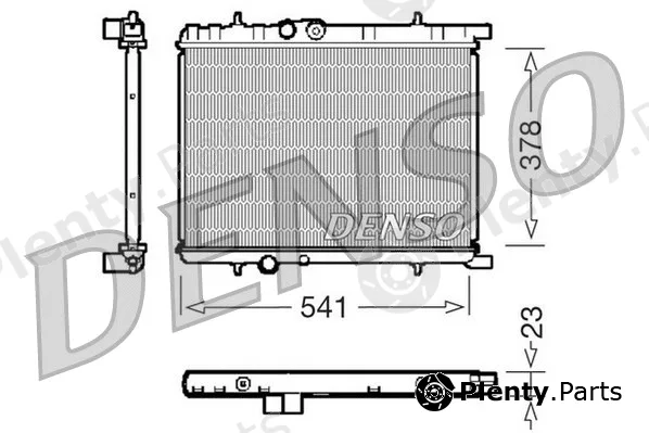 Denso DRM21033 — Radiator, engine cooling