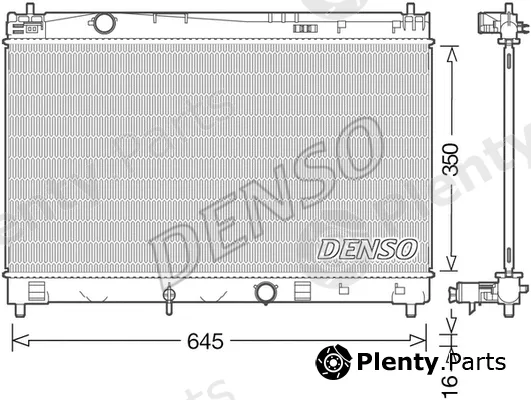 Denso DRM50099 — Radiator, engine cooling