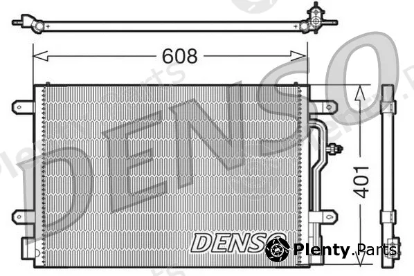 Denso DCN02012 — Condenser, air conditioning