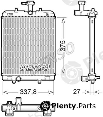 Denso DRM50134 — Radiator, engine cooling