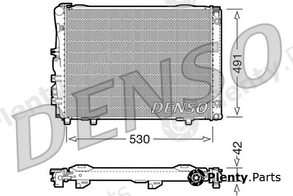 Denso DRM17030 — Radiator, engine cooling