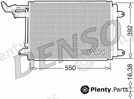 Denso DCN32002 — Condenser, air conditioning