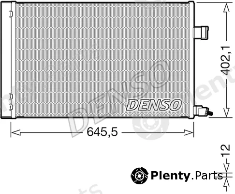 Denso DCN11009 — Condenser, air conditioning