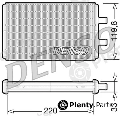 Denso DRR12007 — Heat Exchanger, interior heating