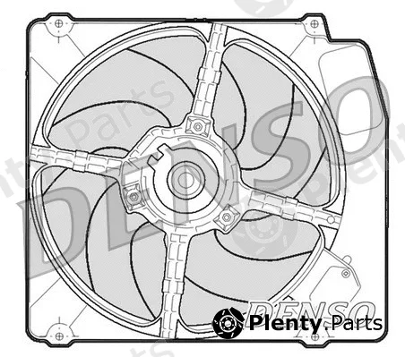 Denso DER01203 — Fan, engine cooling