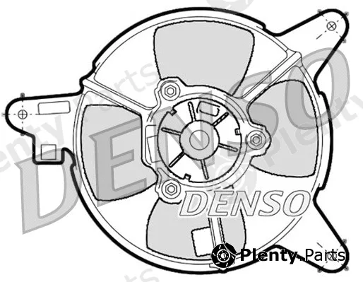 Denso DER09087 — Fan, engine cooling