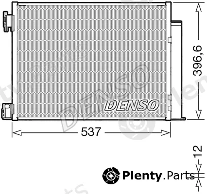 Denso DCN46032 — Condenser, air conditioning