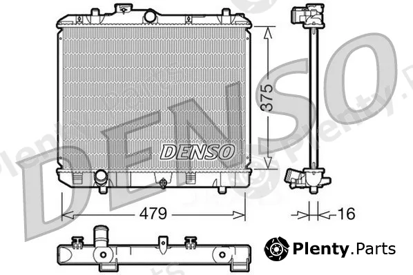 Denso DRM47004 — Radiator, engine cooling