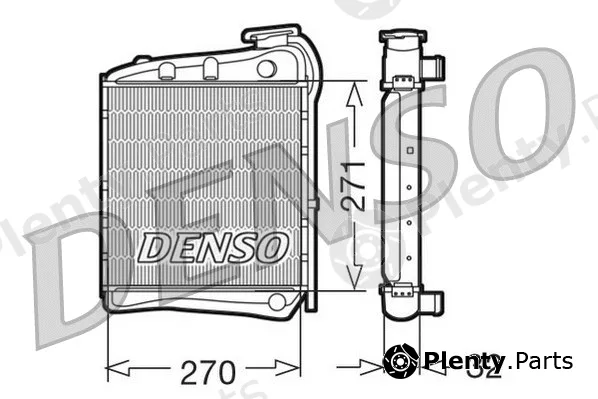 Denso DRM99004 — Radiator, engine cooling