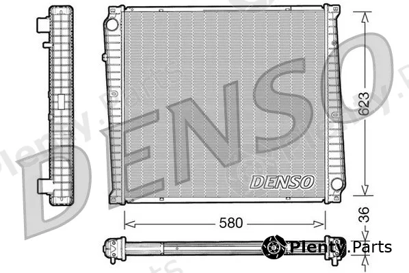 Denso DRM23017 — Radiator, engine cooling