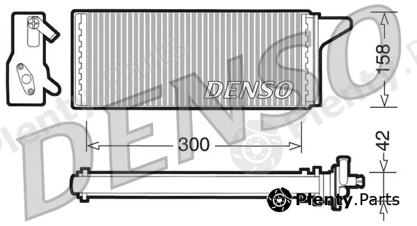 Denso DRR12001 — Heat Exchanger, interior heating