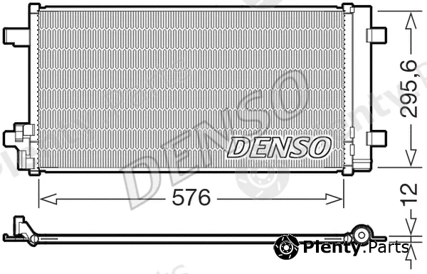 Denso DCN32069 — Condenser, air conditioning