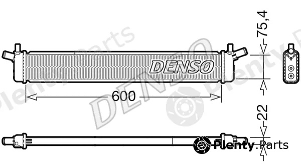 Denso DRM50136 — Radiator, engine cooling