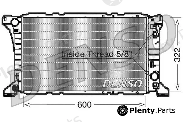 Denso DRM10096 — Radiator, engine cooling