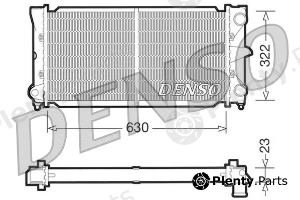 Denso DRM32025 — Radiator, engine cooling