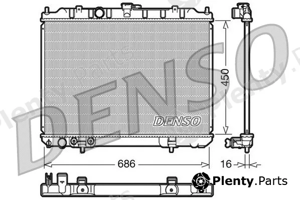 Denso DRM46005 — Radiator, engine cooling