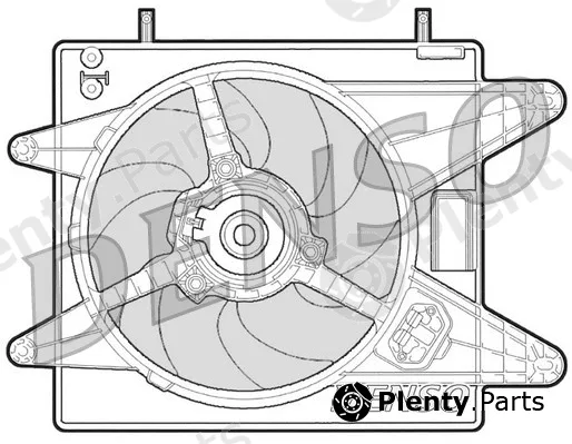 Denso DER09003 — Fan, engine cooling