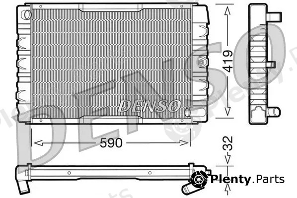 Denso DRM33033 — Radiator, engine cooling