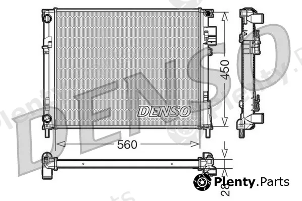 Denso DRM23096 — Radiator, engine cooling