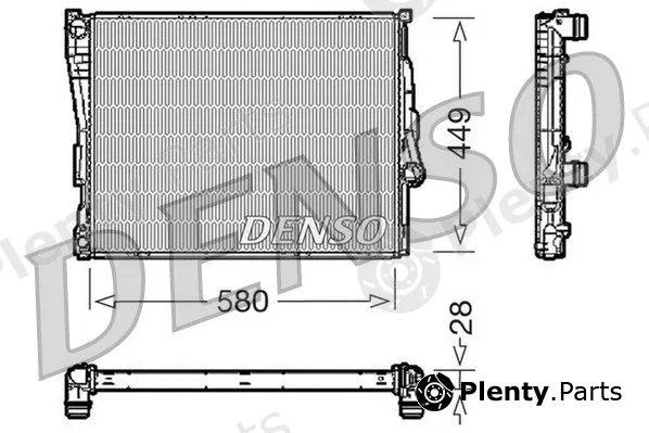 Denso DRM05069 — Radiator, engine cooling
