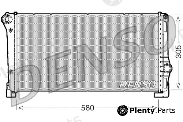 Denso DRM09104 — Radiator, engine cooling