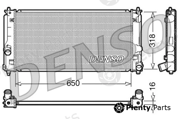 Denso DRM50044 — Radiator, engine cooling