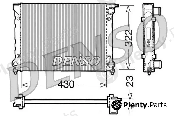 Denso DRM32004 — Radiator, engine cooling