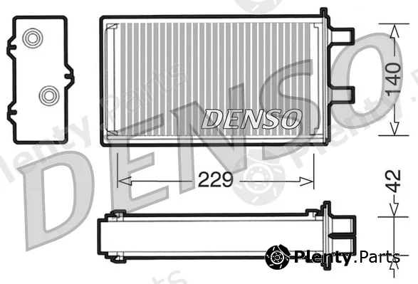 Denso DRR13001 — Heat Exchanger, interior heating