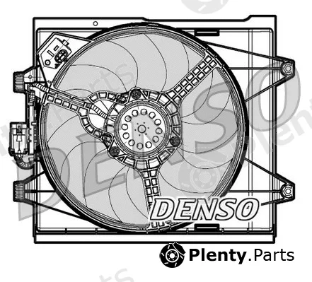 Denso DER09048 — Fan, engine cooling