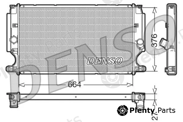 Denso DRM50024 — Radiator, engine cooling