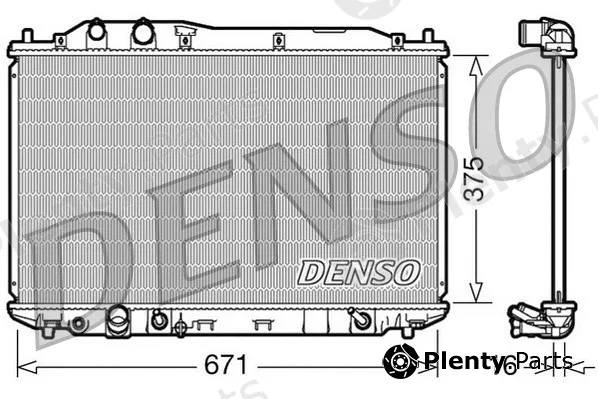 Denso DRM40018 — Radiator, engine cooling