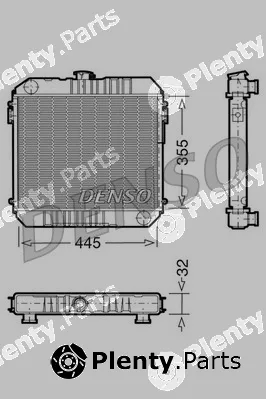 Denso DRM20001 — Radiator, engine cooling