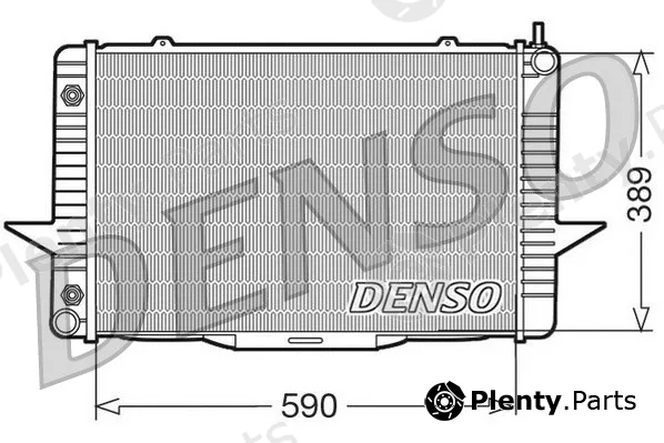 Denso DRM33067 — Radiator, engine cooling