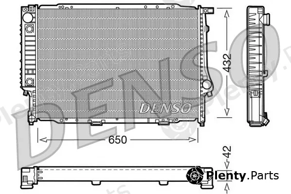 Denso DRM05054 — Radiator, engine cooling