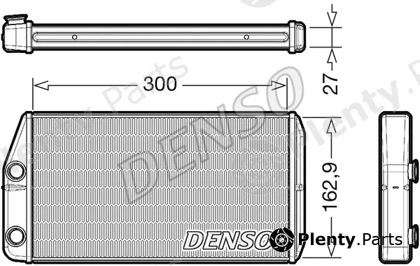 Denso DRR01002 — Heat Exchanger, interior heating