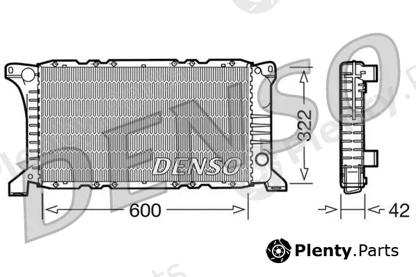 Denso DRM10097 — Radiator, engine cooling