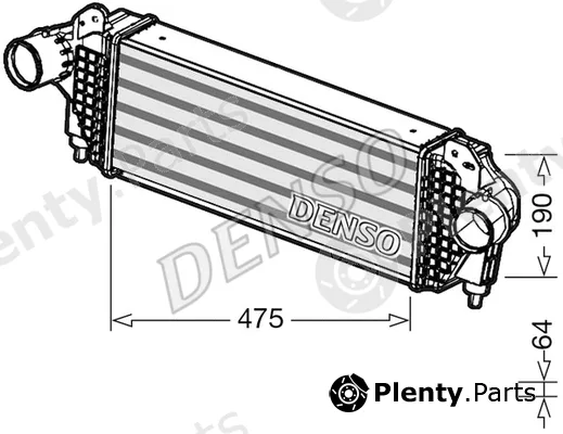 Denso DIT01005 — Charge Air Cooler