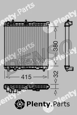 Denso DRM07011 — Radiator, engine cooling