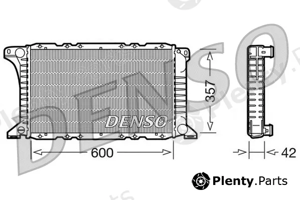 Denso DRM10090 — Radiator, engine cooling