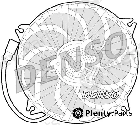 Denso DER21016 — Fan, engine cooling