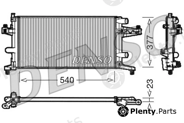 Denso DRM20040 — Radiator, engine cooling