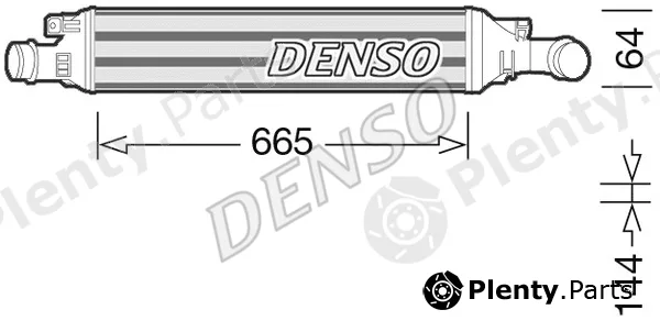 Denso DIT02036 — Charge Air Cooler