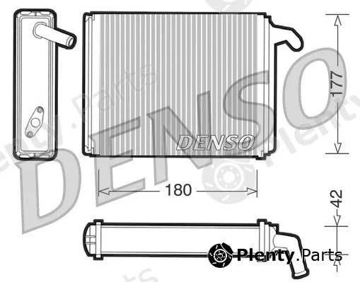 Denso DRR09041 — Heat Exchanger, interior heating
