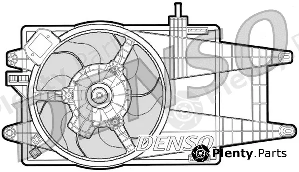 Denso DER09040 — Fan, engine cooling