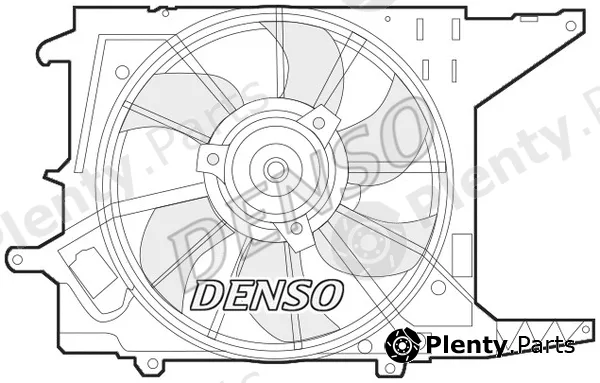Denso DER37003 — Fan, engine cooling