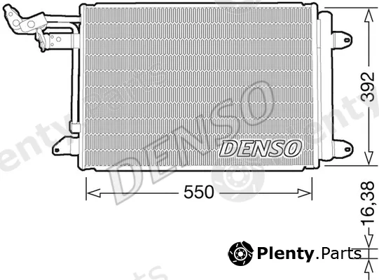 Denso DCN32032 — Condenser, air conditioning