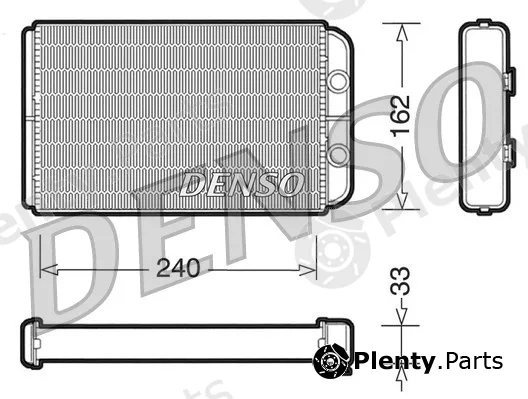 Denso DRR13010 — Heat Exchanger, interior heating