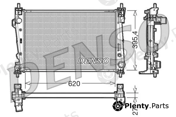 Denso DRM01007 — Radiator, engine cooling